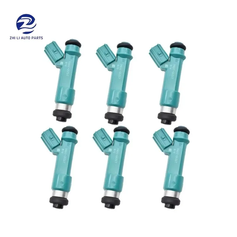 

6pcs 23209-39075 23209-31060 23250-31060 2320939075 23250-39075 Fuel Injector for Toyota Prado 4000 Grj120