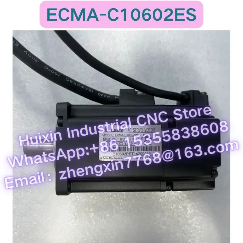 

Used Servo Motor ECMA-C10602ES ECMA C10602ES Normal Function Tested OK Fast delivery