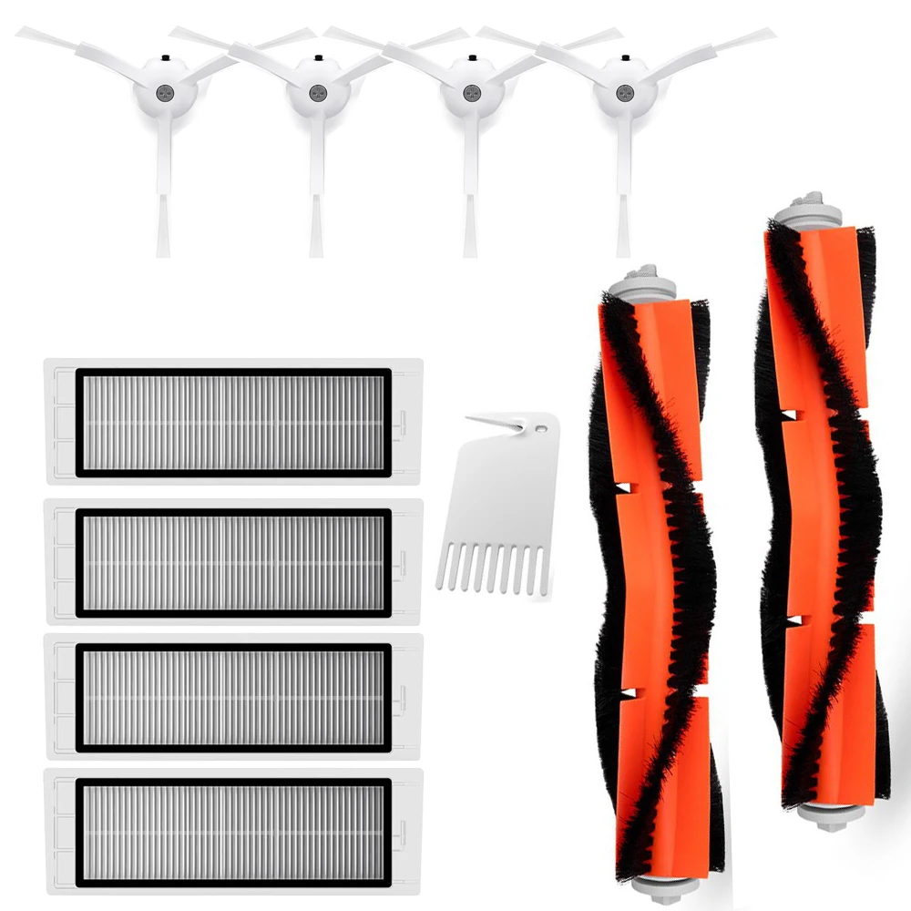 Spazzola principale Filtro Hepa spazzola Laterale per Xiaomi norma mijia robot roborock E25 S5 E20 E35 C10 S50 S51 Aspirapolvere parti di accessori