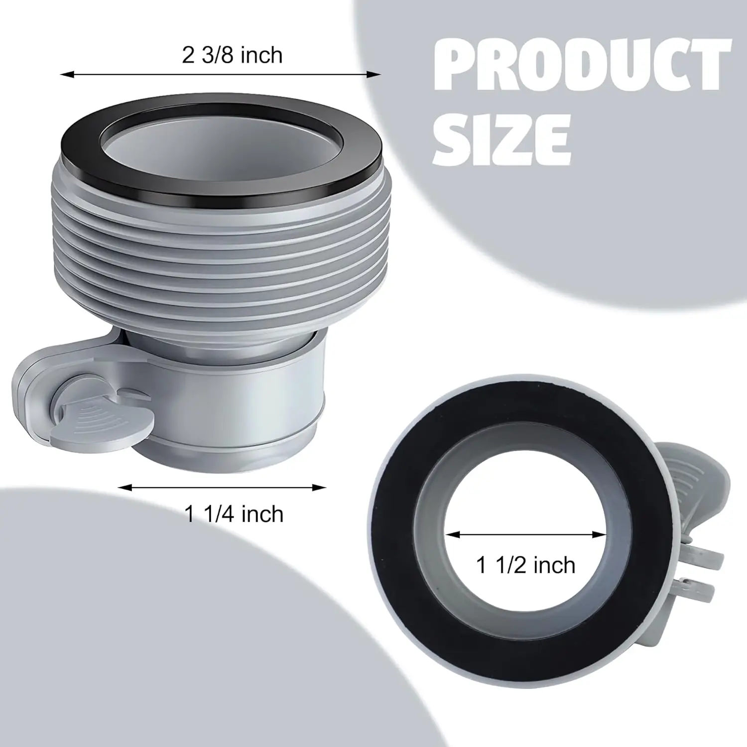 Pool Hose Adapter For Sand Pump Replacement Hose Adapter Pool Pump Part With Plunger Valve For Intex Swimming Pool Accessories
