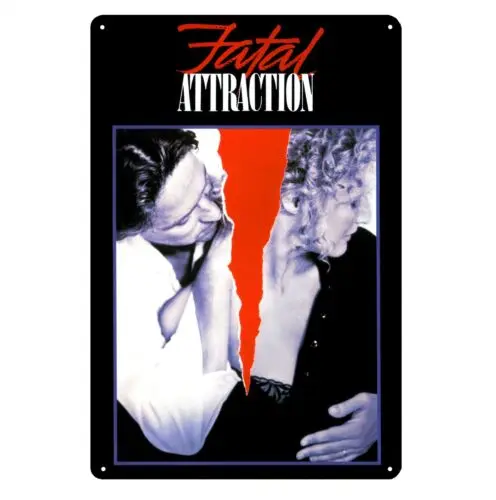 Fatal Attraction michael douglas Movie Metal Poster Tin Sign 20x30cm sign sign sign