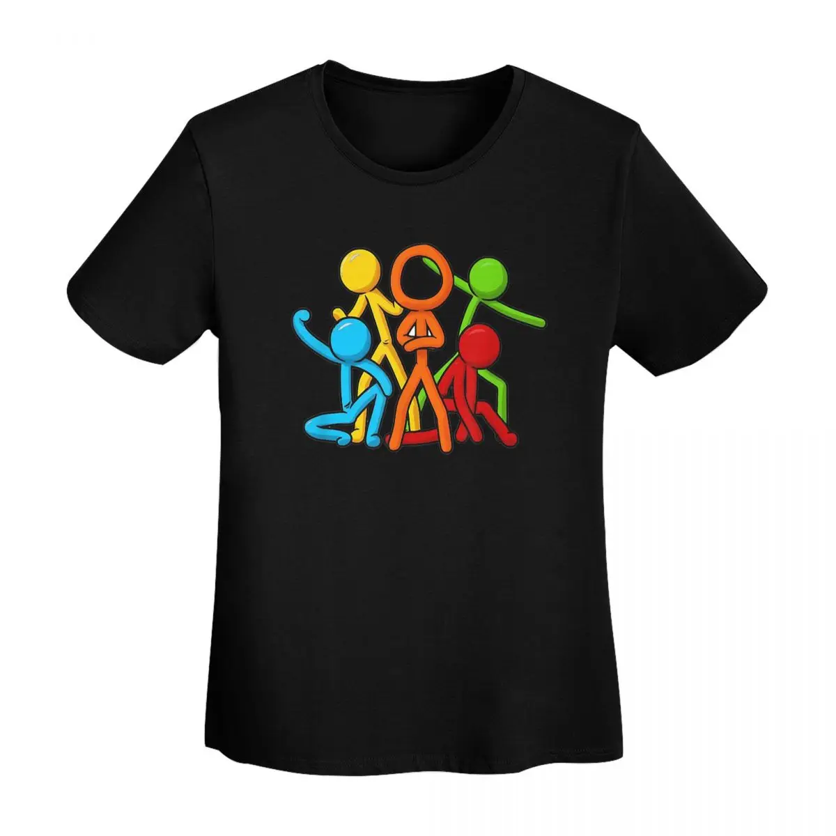 

Alan Animation Becker T-Shirt Women Short Sleeve T Shirts Crew Neck Clothing Cotton Summer Tees Streetwear