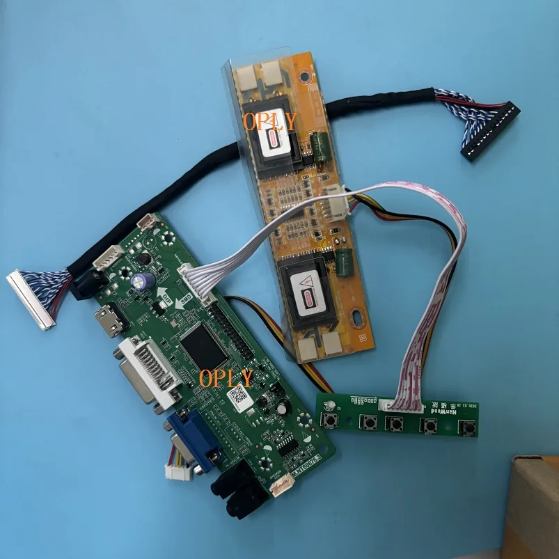 M.NT68676 Controller board 4 lamps kit for LM190E03 19" 1280X1024 LCD panel HDMI-compatible VGA DVI screen monitor DIY display