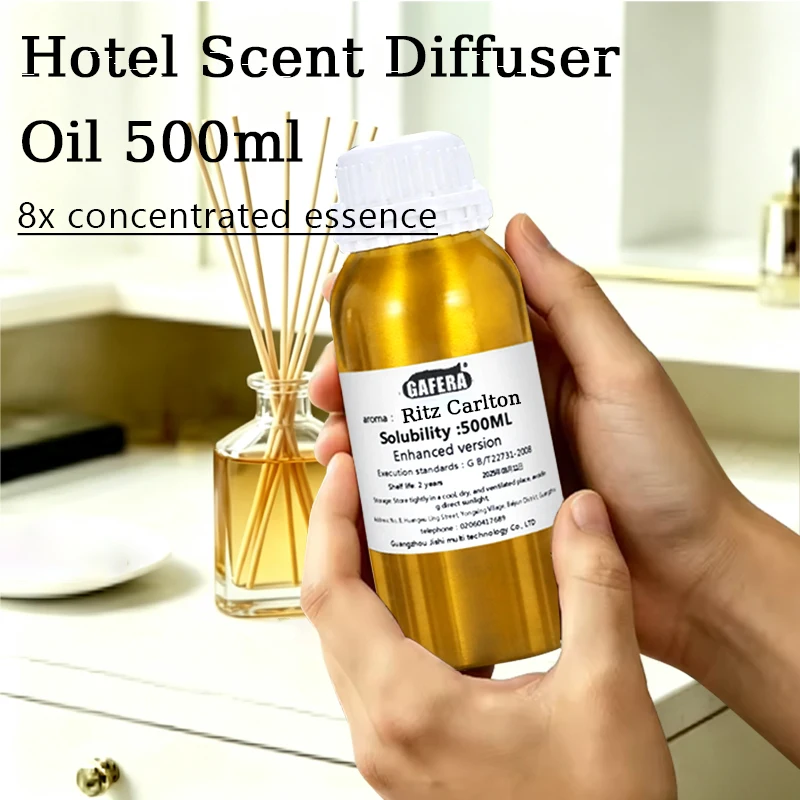 500ML Waterless Diffuser Oil, Luxury Hotel Inspired Fragrance Essential Oil Refill for Home Office Aroma Machine