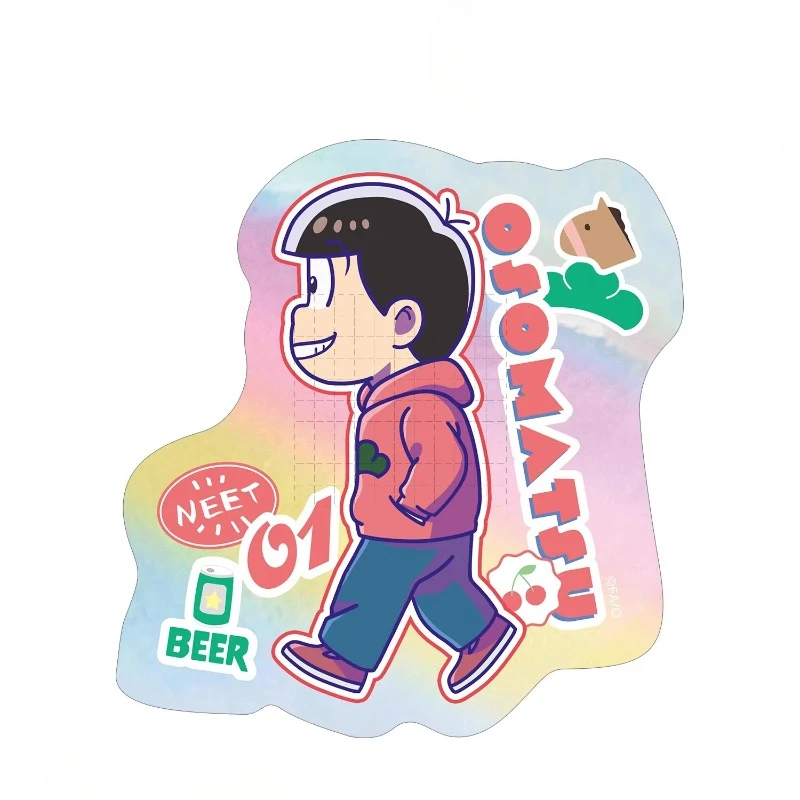Game Ichimatsu Karamatsu Todomatsu Choromatsu Jyushimatsu Keychain Doll Anime Acrylic Keyring Pendant for Gift
