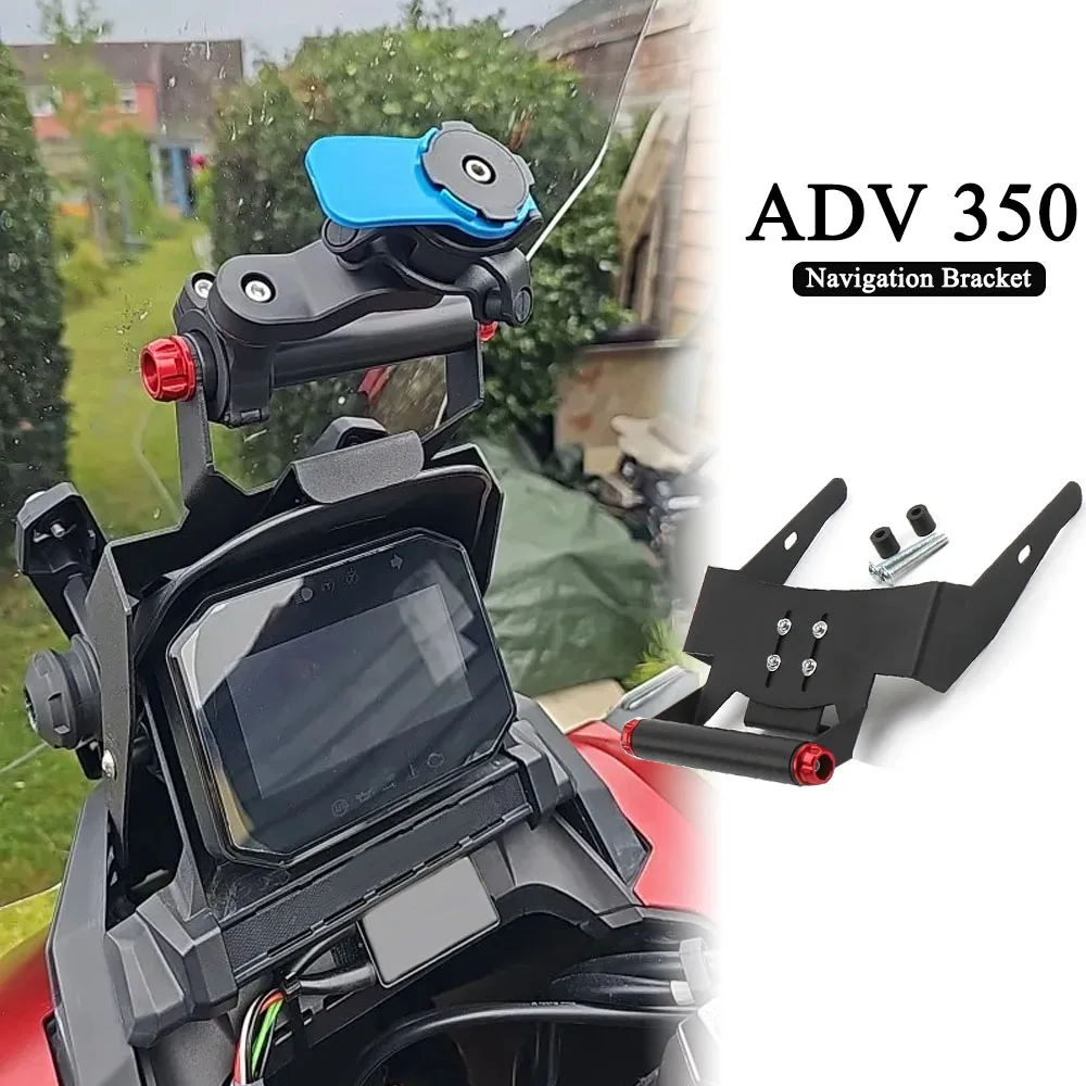 

Motorcycle Accessories Navigation Bracket Front Bar Phone Holder GPS Mount Fit For HONDA ADV350 Adv350 ADV 350 2021-2024 2023
