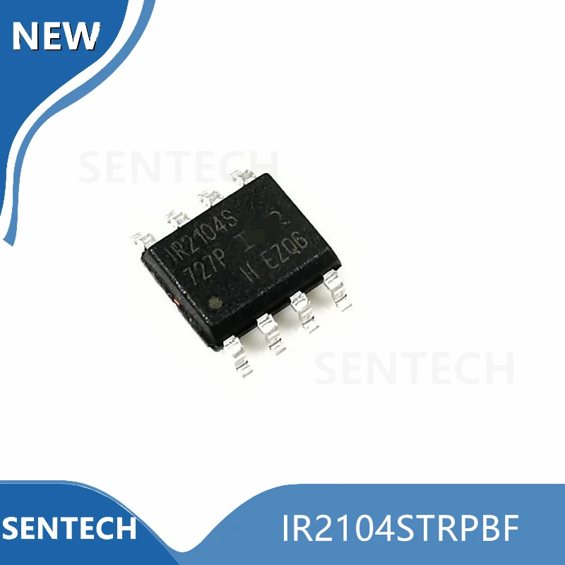 (10piece) New Original IR2104 IR2104S IR2104STR IR2104SPBF IR2104STRPBF SOP8 600V half-bridge gate driver IC with shutdown