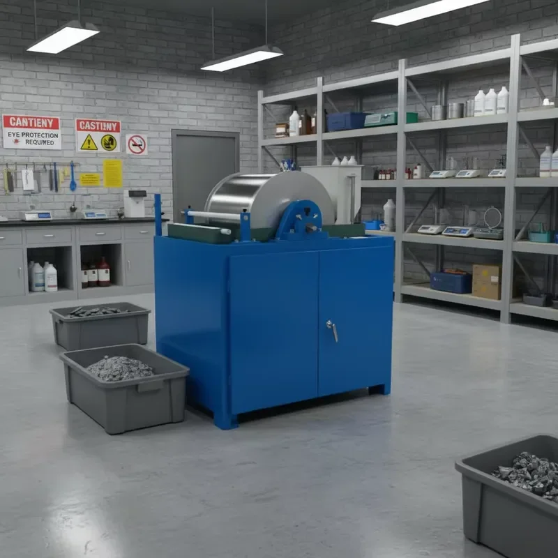 i Lab Magnetic Separator Equipment Small Magnetic Separator Lab Iron Mine Test Magnetic Separator XCRS74-400x300 for Iron