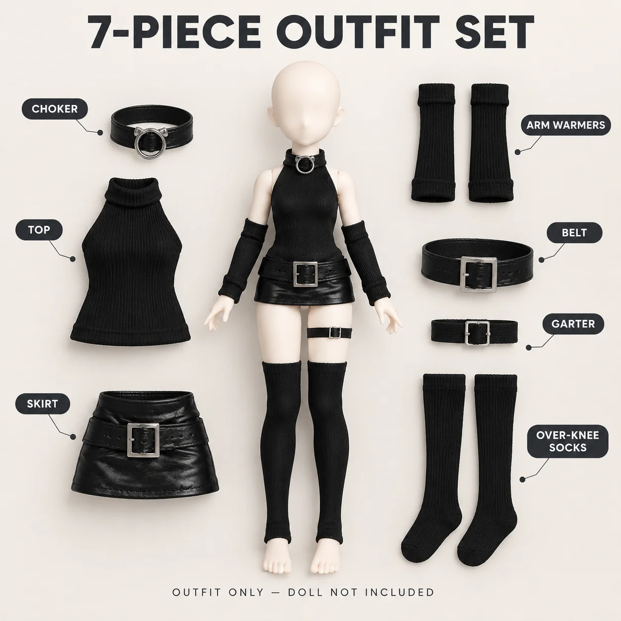 Ropa de bebé BJD de 12 puntos, traje de acción Dark Moon, traje de asesina de chica moderna, traje de hada con cuerpo Bright Moon para niños
