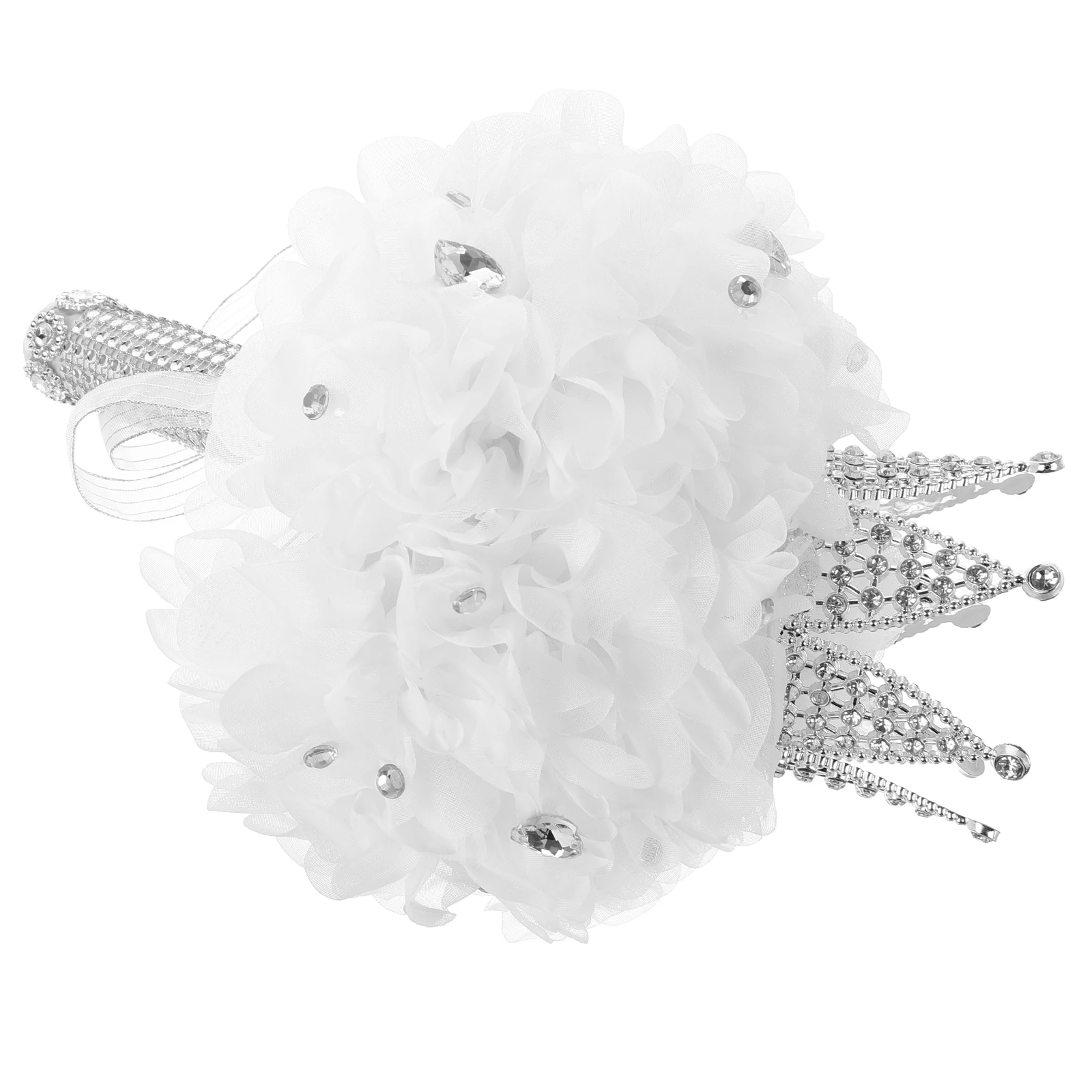 

High Realism Faux Flower Bouquet Bridal Wedding Bouquet Artificial Flowers Lightweight Portable Simulation Floral Arrangement