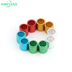 50pcs Stainless Steel Explosion-proof Ring Arrow Collar For ID 6.2mm OD 7.1mm/7.4mm/7.6mm Arrow Shaft Protector Proof Collars
