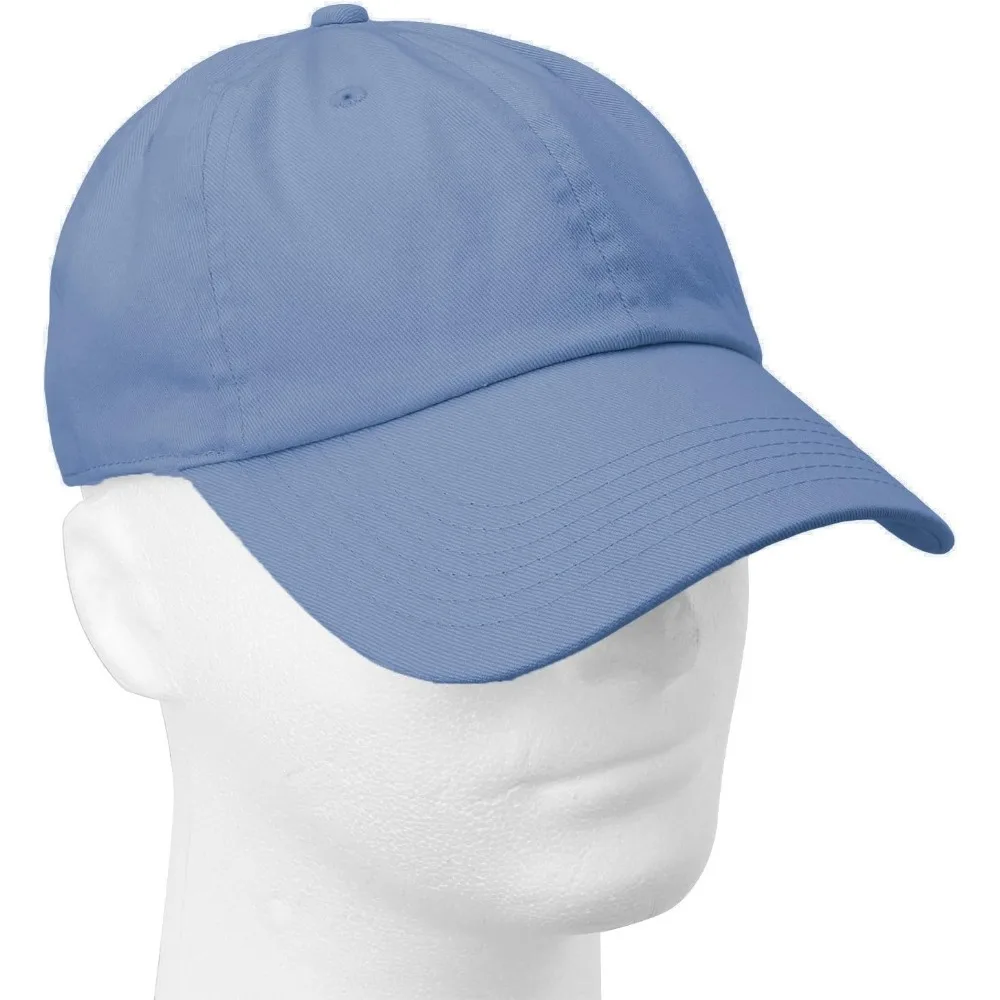 

Классическая бейсболка Dad Hat, 100% хлопок, мягкий регулируемый размер