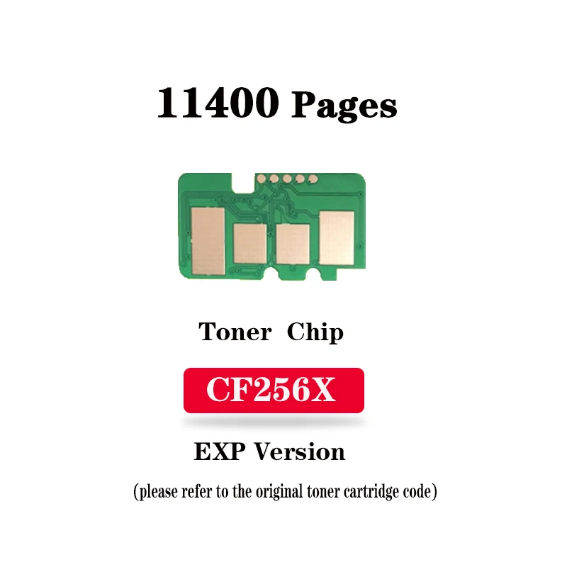 رقاقة حبر CF256AS/CF256A/CF256X لـ HP Laserjet M436nda/M436n/M433A