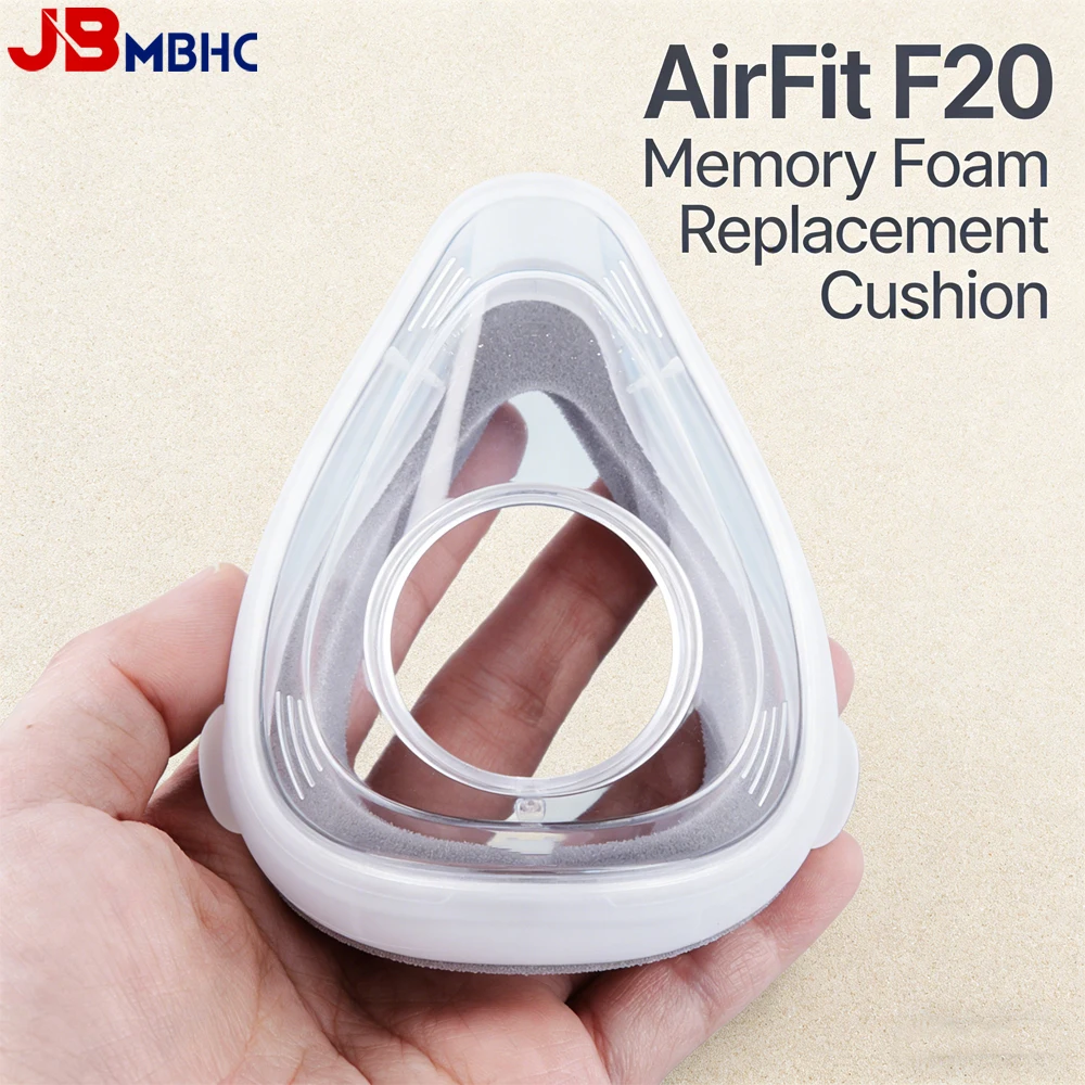 

F20 Full Face Replacement Cushion with Memory Foam AirTouch/AirFit F20 Cushion Full-Face Mask Cushions CPAP Supplies&Accessories