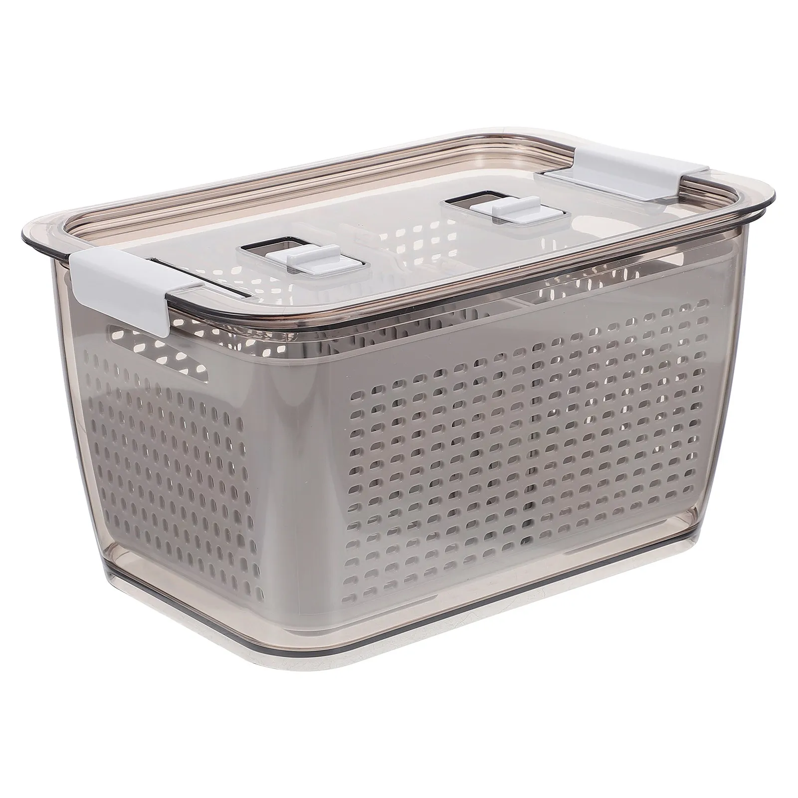 

1Pcs Food Storage Box Multifunctional Vegetable Crisper Basket Keeper Home Kitchen Refrigerator Storage