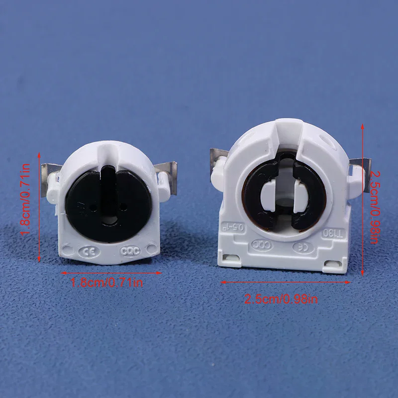 Fluorescent Lamp Socket Holder Base - usage example