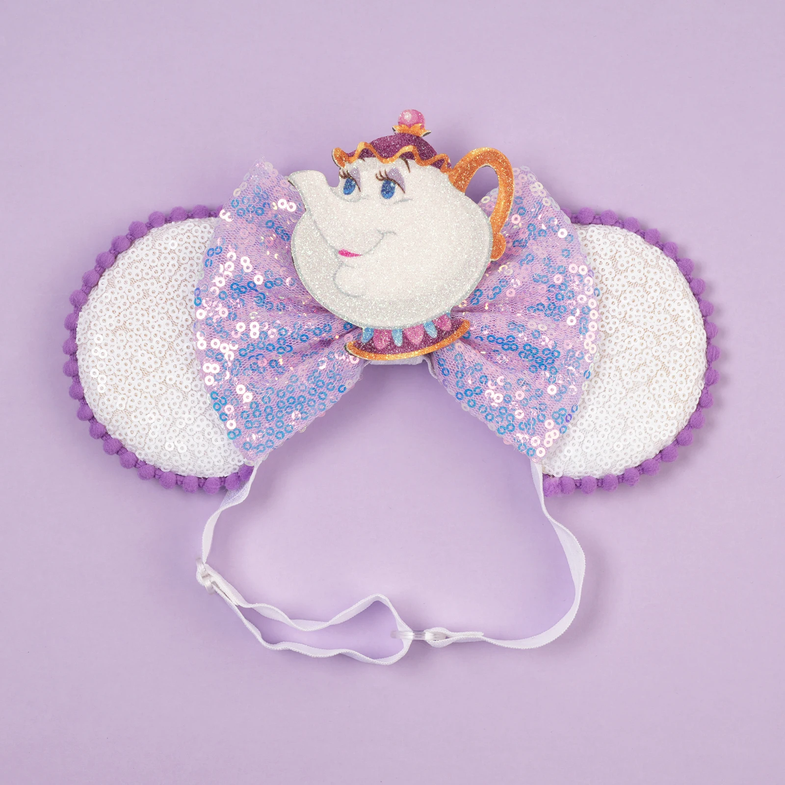1pc Fashion Mouse Ear Hair Hoops Adjustable Nylon Headbands Fun Cartoon Pattern Women's Daily Party Wear Hair Accessories