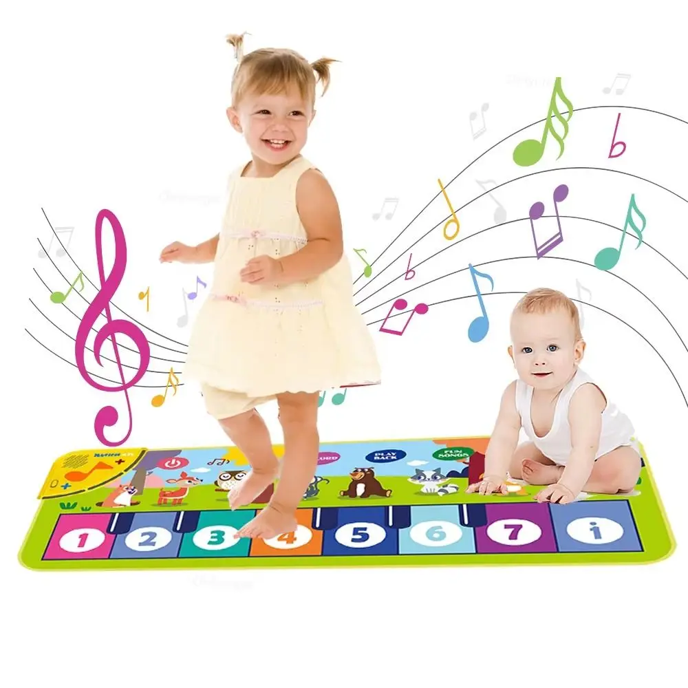 

Early Education Musical Piano Mat Multifunctional Electronic Organ Floor Keyboard Dance Mat Interactive Light