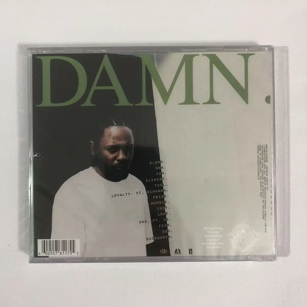 

Kendrick Lamar DAMN Альбом CD