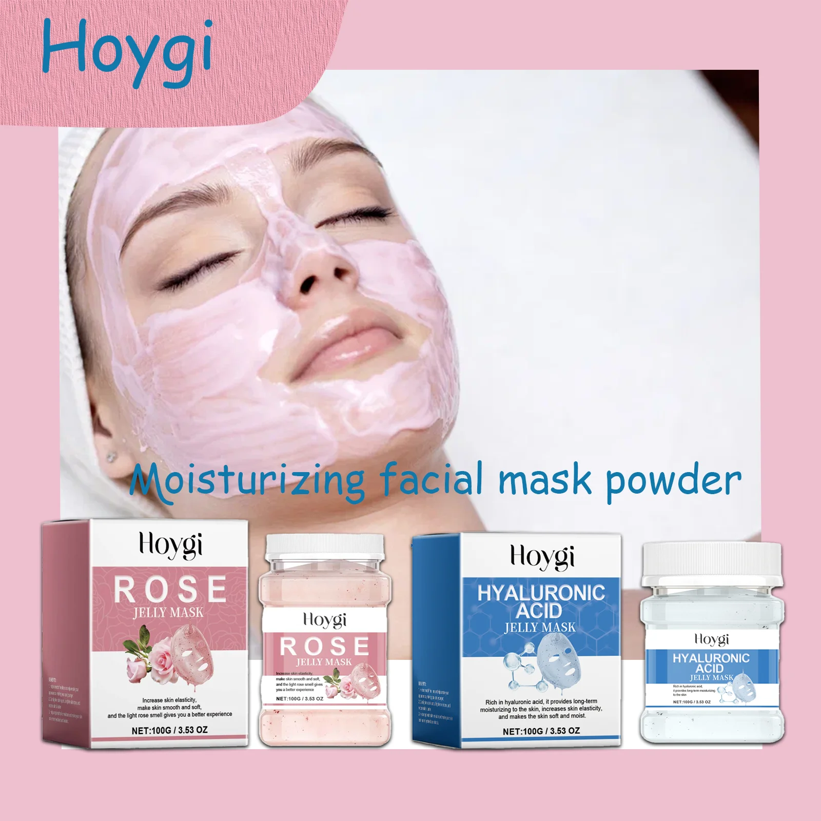 

Увлажняющая маска-пудра для удержания влаги, очищения, повышения эластичности, сияния и выравнивания тона кожи - разглаживающее средство для лица