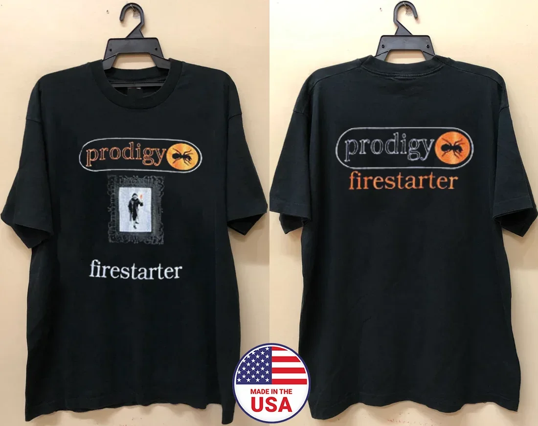 The Prodigy Band Firestarter Double Sided T Shirt Full Size S-5XL FH86