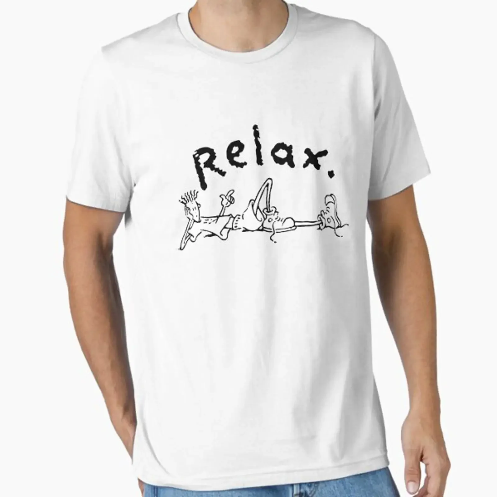 Preview of the artwork Fido Dido Relax created and sold by SwimGood vintage Washed Slightly streetwear fashion graphic Stylish