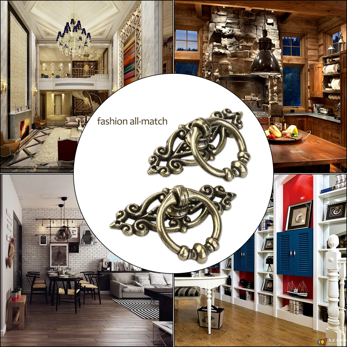 

12 шт., европейские ручки для шкафа, прочные модные дверные ручки для гардероба, многоцелевого использования