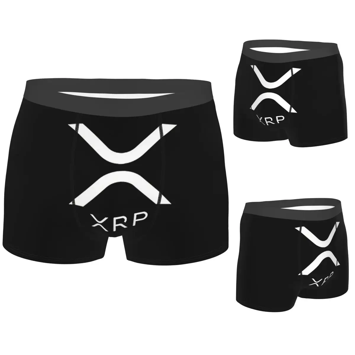 

Boxer Underpants Shorts XRP - Ripple Premium Panties Men Breathable Underwear for Homme Man Boyfriend Gifts