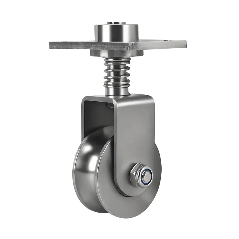 

Нержавеющая сталь 304, V U H-образное всенаправленное колесо, универсальный шкив, раздвижные ворота, аксессуары, ролики с заземлением и пружиной