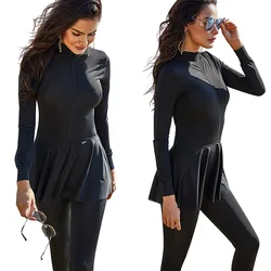 Full Burkini Muslim Woman 2023 Women's Swimwear Veiled for Women Muslim Hijab and Dress Burkina for Women Islamic Swimsuit Abaya