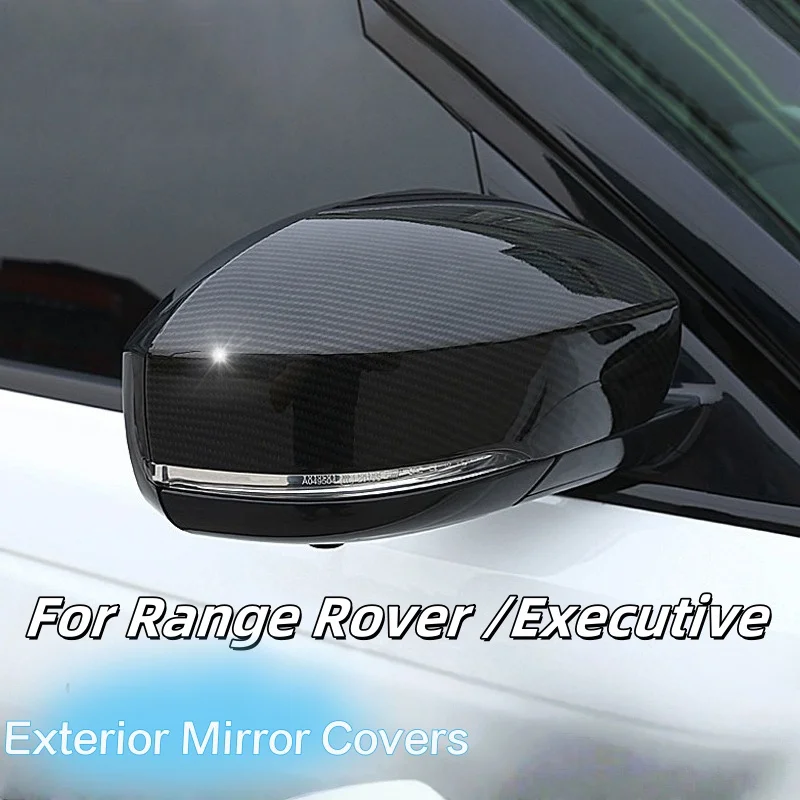 

Крышка зеркала заднего вида из углеродного волокна для Range Rover Executive ABS зеркало заднего вида декоративная оболочка авто внешние аксессуары
