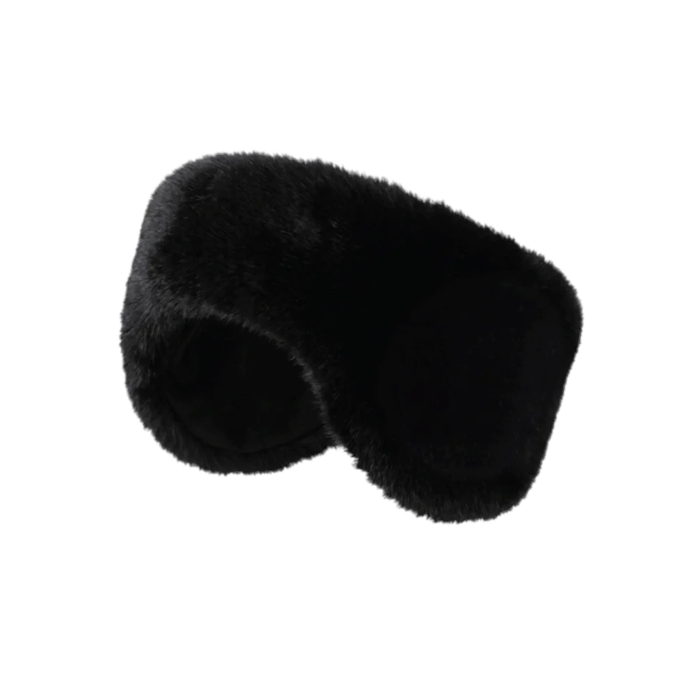 New Foldable Earmuffs Faux Fur Earmuffs Soft Faux Fur Winter Ear Warmers Warm Lining Foldable Ear Muffs for Car Fuse