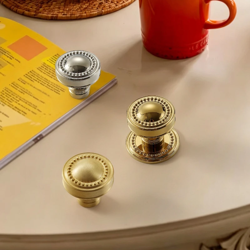 مقابض نحاسية فرنسية صلبة للأثا - مراجعة Furniture And Kitchen Hardware Fitting وسعره