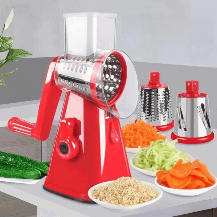 Multi-Function Kitchen Vegetable Cutter Hand Rock Cutting Machine Potato Thread Shredder Dicing Tool B10004 Food Preparation ...