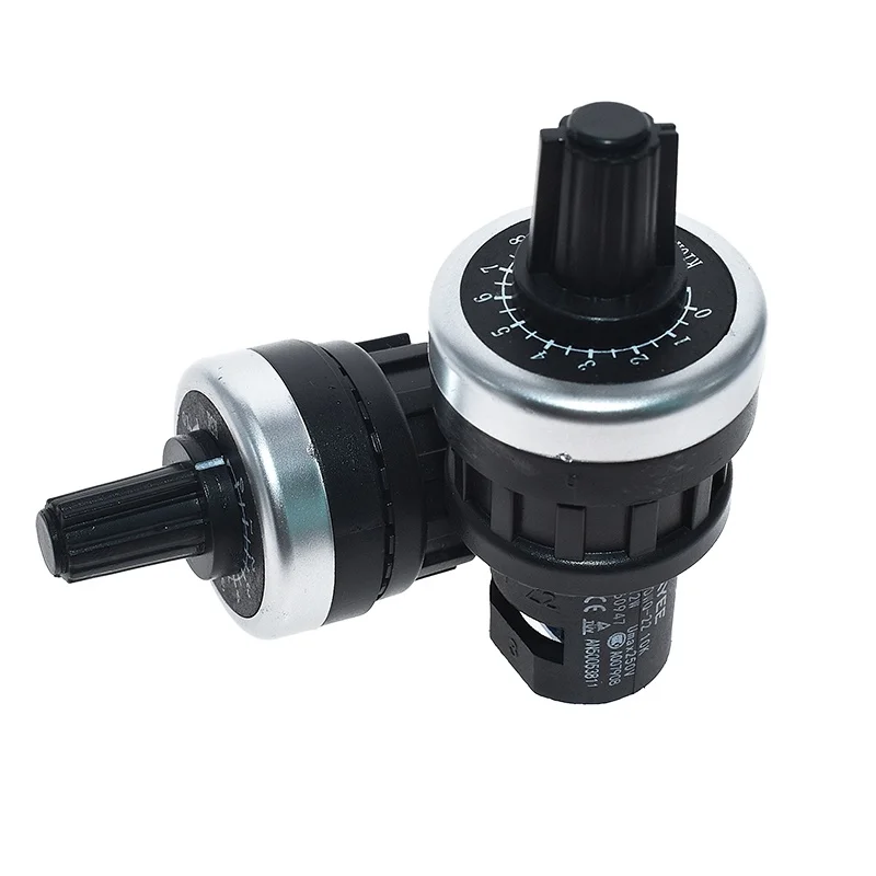 LA42DWQ-22 1K 2K 5K 10K 22 ミリメートル直径ポットロータリーポテンショメータコンバータガバナインバータ抵抗スイッチ