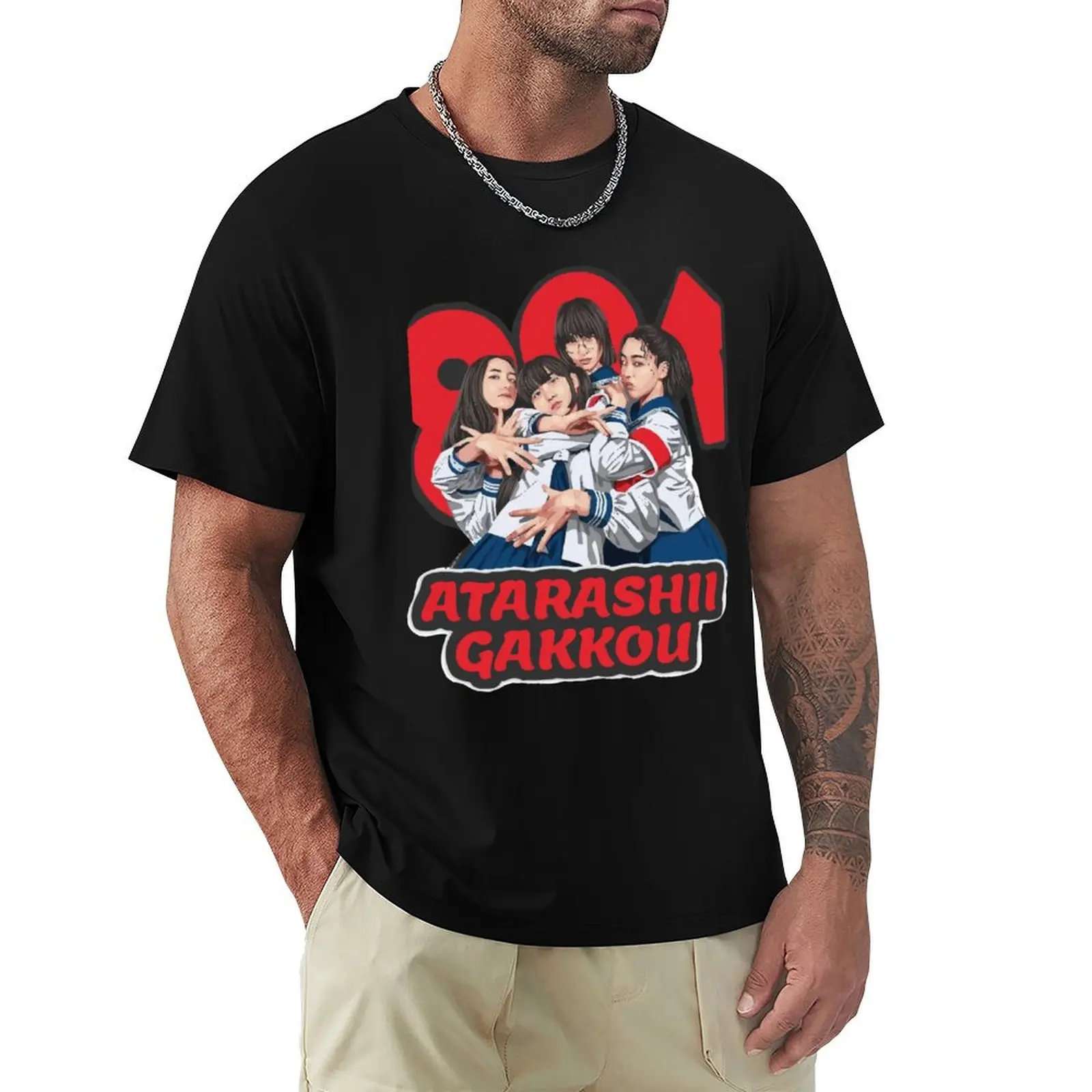 

atarashii 88 gakko, atarashii gakko, 88 gakko weird T-Shirt Casual Loose Fit Summer Tee Shirt