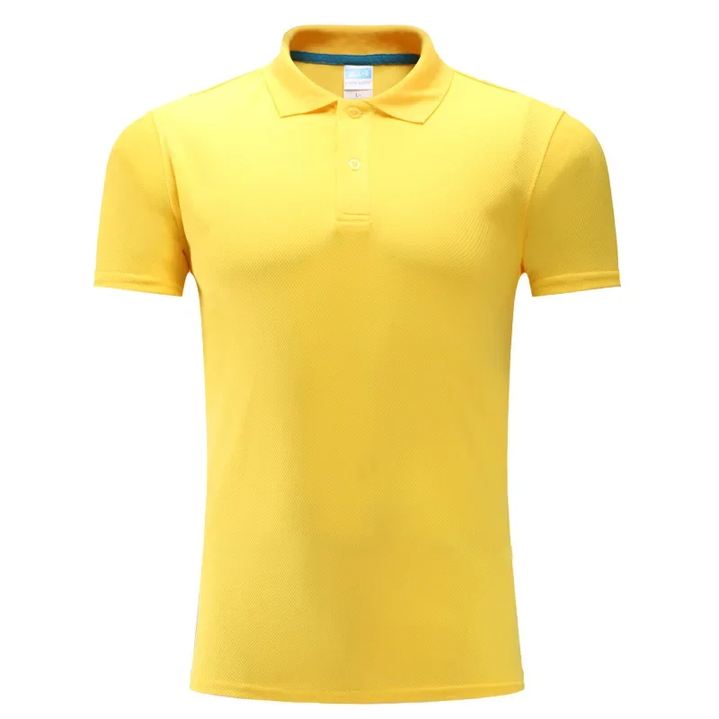 Breathable Brand New Fashion Summer Polo Shirts Men Quick Dry Short Sleeves Classic Design Solid Color Polo Shirts S-3XL