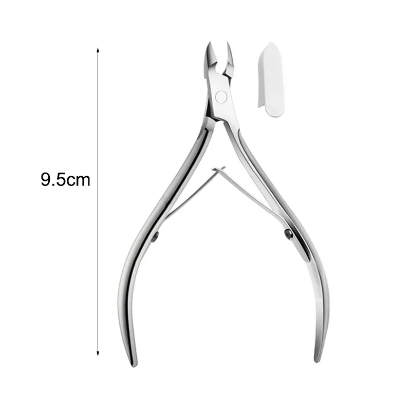 Stainless Steel Nail Art Cutter Scissor Cuticle Clipper Pusher Dead Skin Remover Kit Pedicure Manicure Tools Nails Cleaner Set