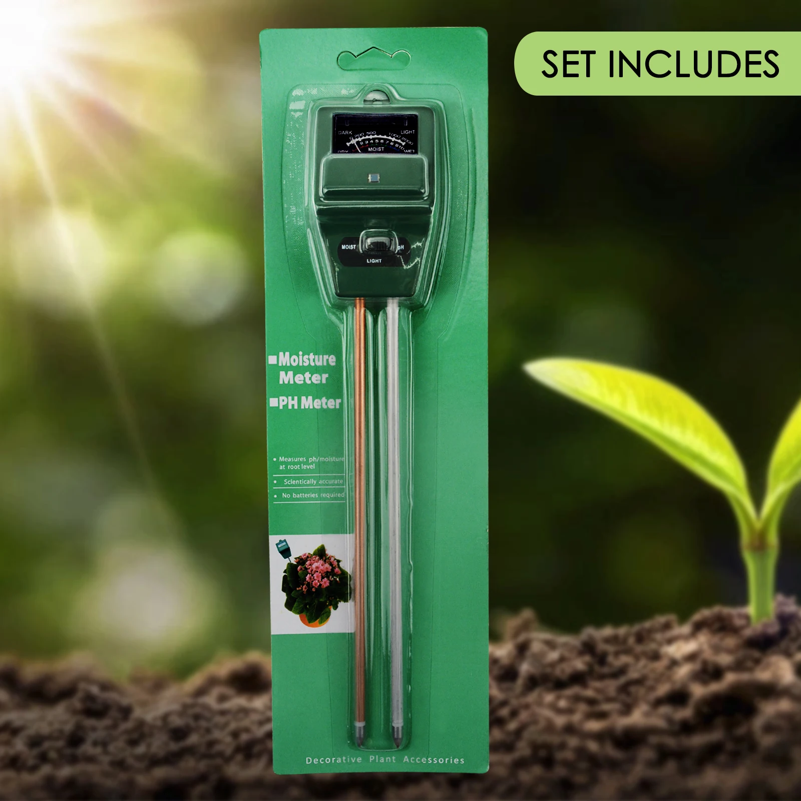 Humidimètre de sol pour jardin - Outdoor Lighting Expressions avis et prix