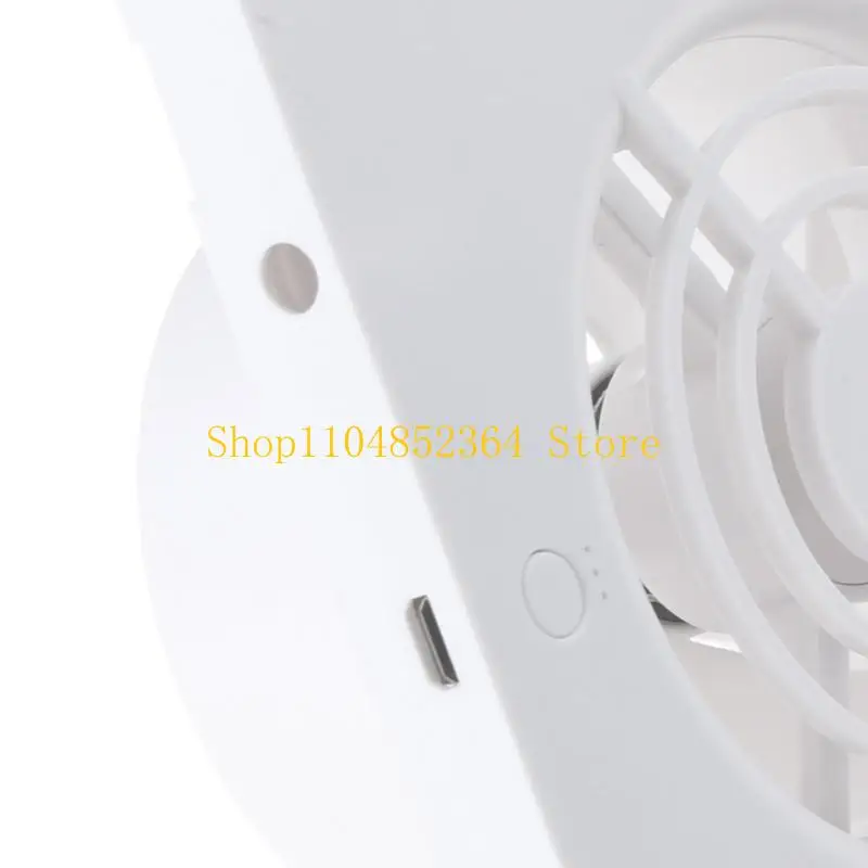 

652F Fume Extractor Blower 4W Mini Duct Fan 3'' 75mm 3 Speed Adjustable Air Extractor Exhaust Ventilation for Bathroom