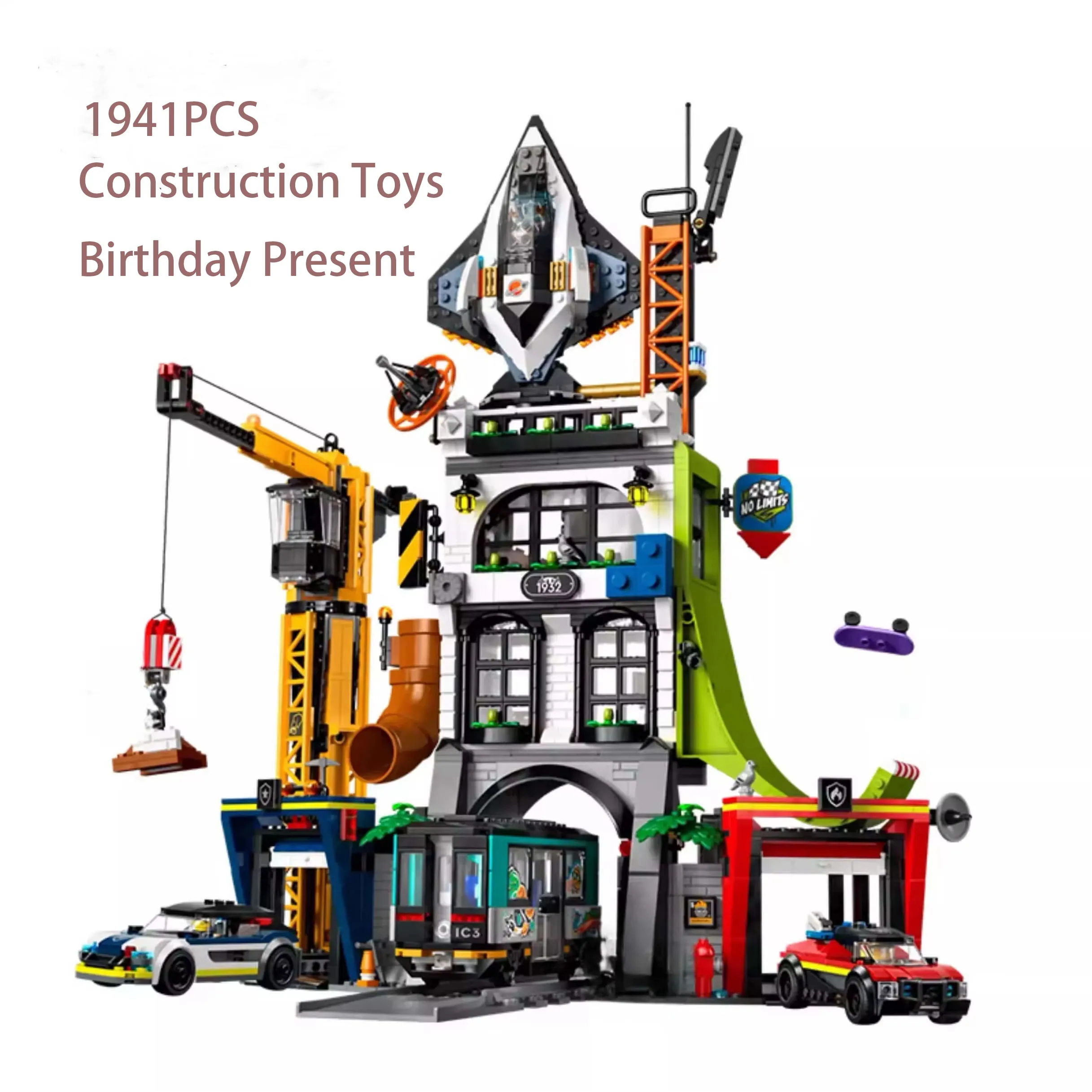 

2025 new product city series 60473 architectural model building block toys suitable for children and adults birthday gifts