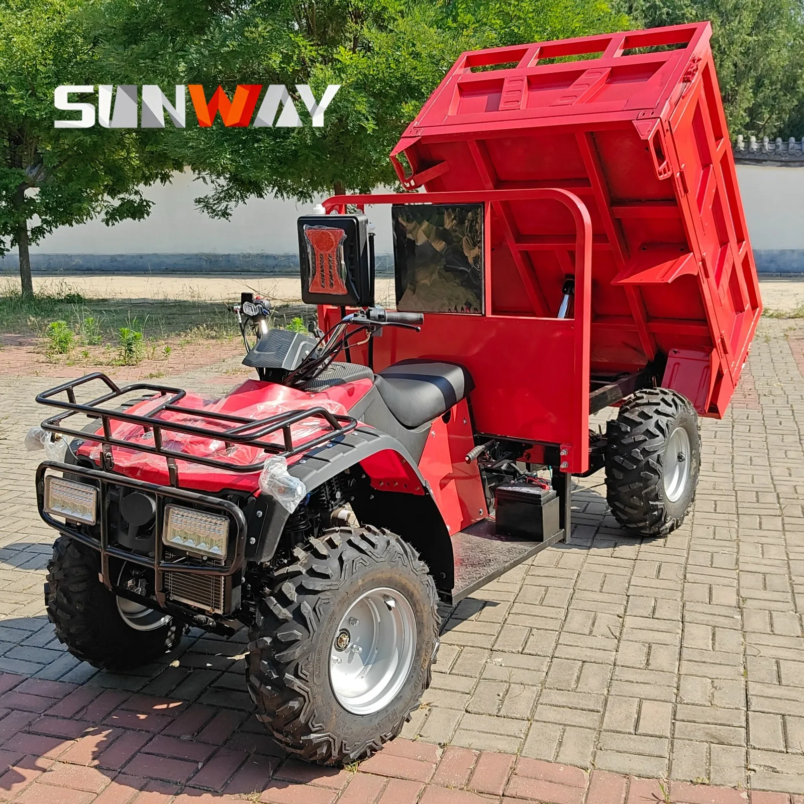 

Heavy Duty Adult ATV 4x4 6x6 All-Terrain Utility Vehicle for Farm Cargo Transport Agriculture