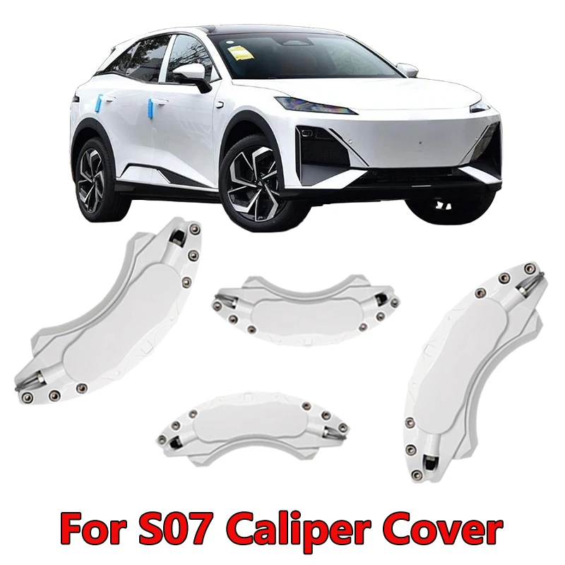

For Deepal S07 Car Brake Caliper Cover Aluminum Alloy Metal Exterior Kit Fit 2024 2025 2026