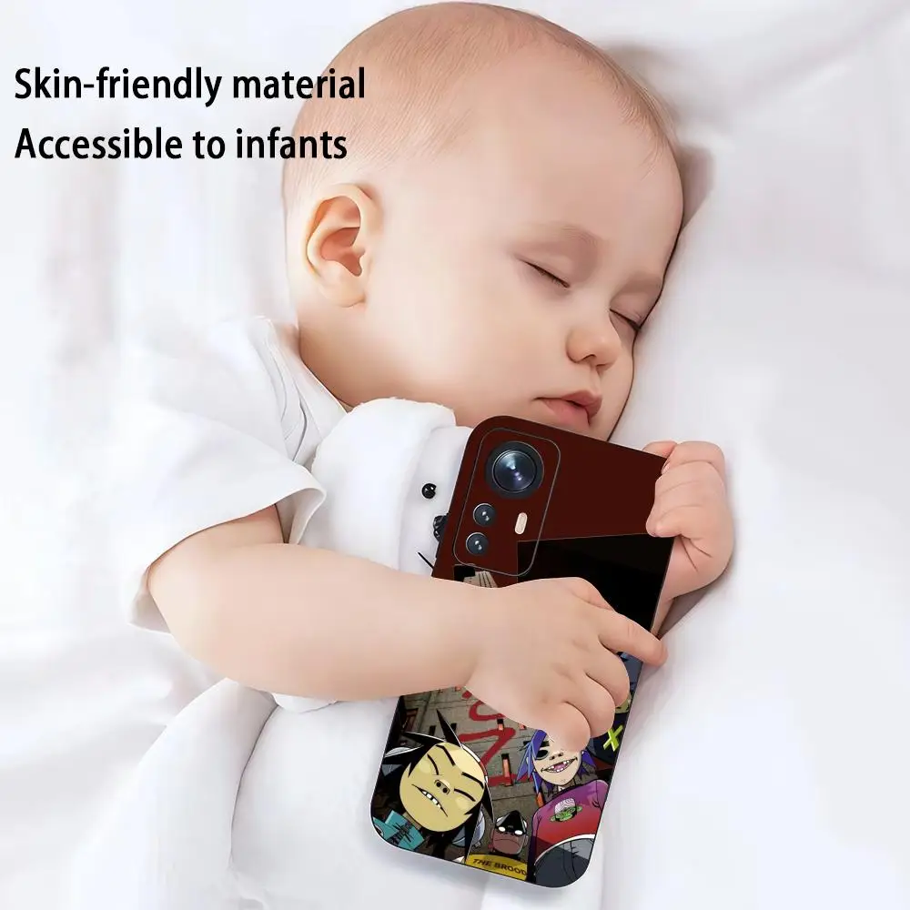 G-Gorillaz 2D Phone Case For Samsung Galaxy S26 S25 S24 S22 S23 Ultra S21 S20 Plus Frosted Full Soft Case view 5