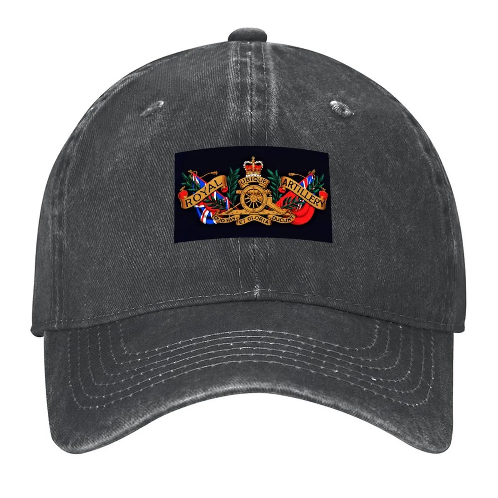 

Royal Artillery Cap Badge Baseball Cap Beach Outing Big Size Hat Sun Cap Men's Luxury Women's