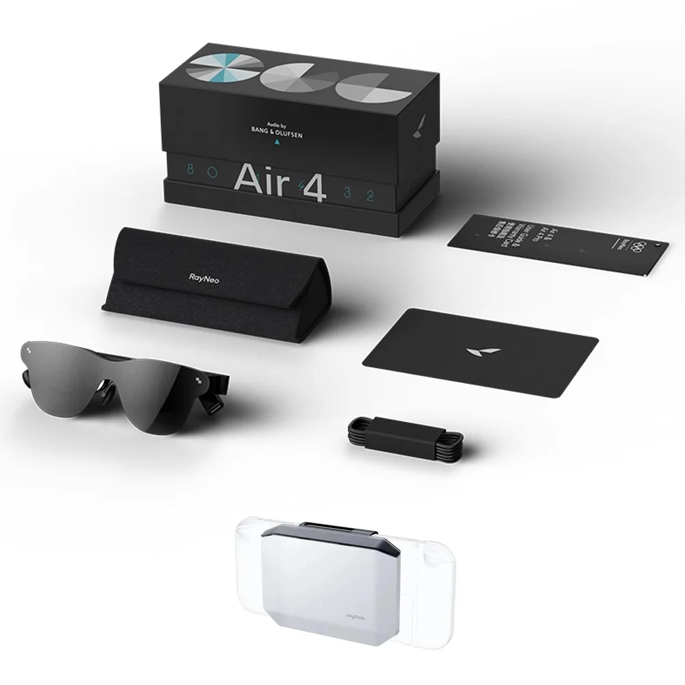 Rayneo Air 4/4 Pro ARグラス 4Kビデオ、HDR10、135インチ仮想