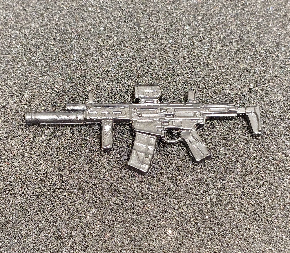 1/18th Mini Toys Weapons Model Heavy Weapons PVC Material Not Real Special Doll Soldier 3.75