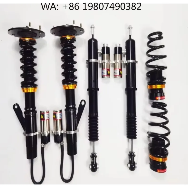 

Nitrogen Raised Coilover Suspension Kit, FWD AWD Universal Steel Shocks, Height Damping Tunable Daily Chassis Parts
