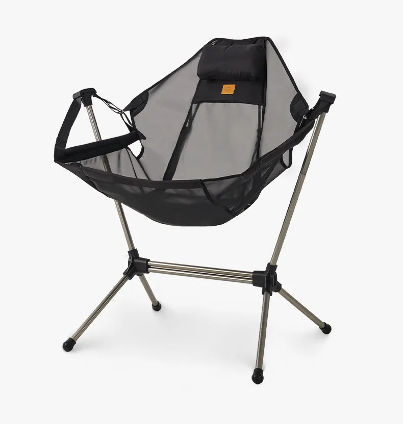 Wholesale Outdoor Portable Moon Chair Foldable Beach Chair Folding Camping Chair For Adults