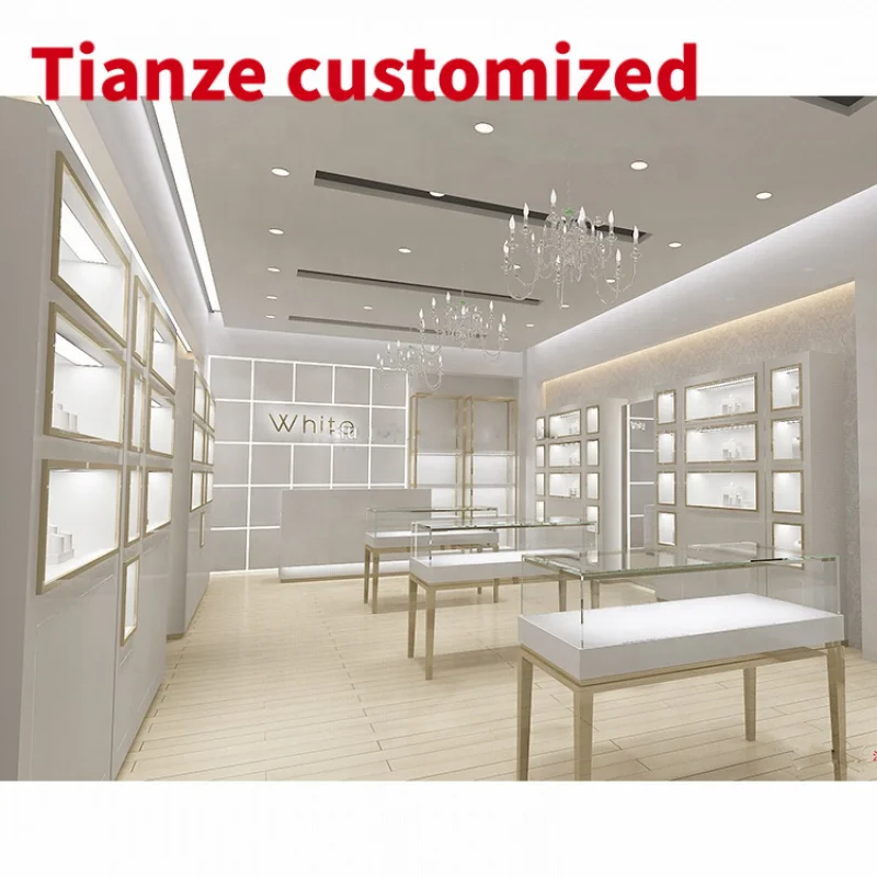 

(Customized) shopping mall jewelry watch display showcase furniture watch mobile jewellery kiosk display cabinet glass